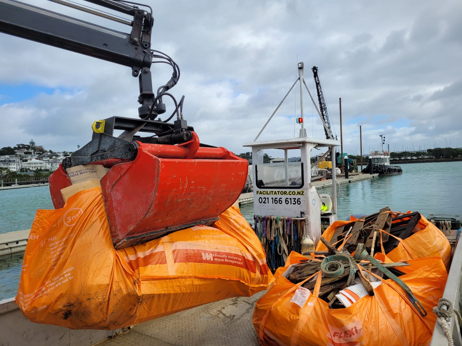 barge hire hauraki gulf