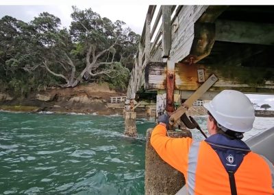 barge hire for bridge maintenance