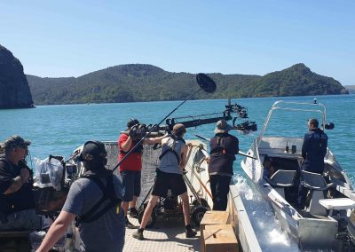 on water film and television support