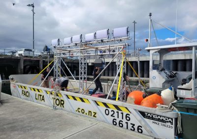 on water film and televison support