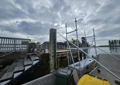 wharf construction