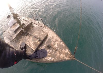 sunken vessel recovery